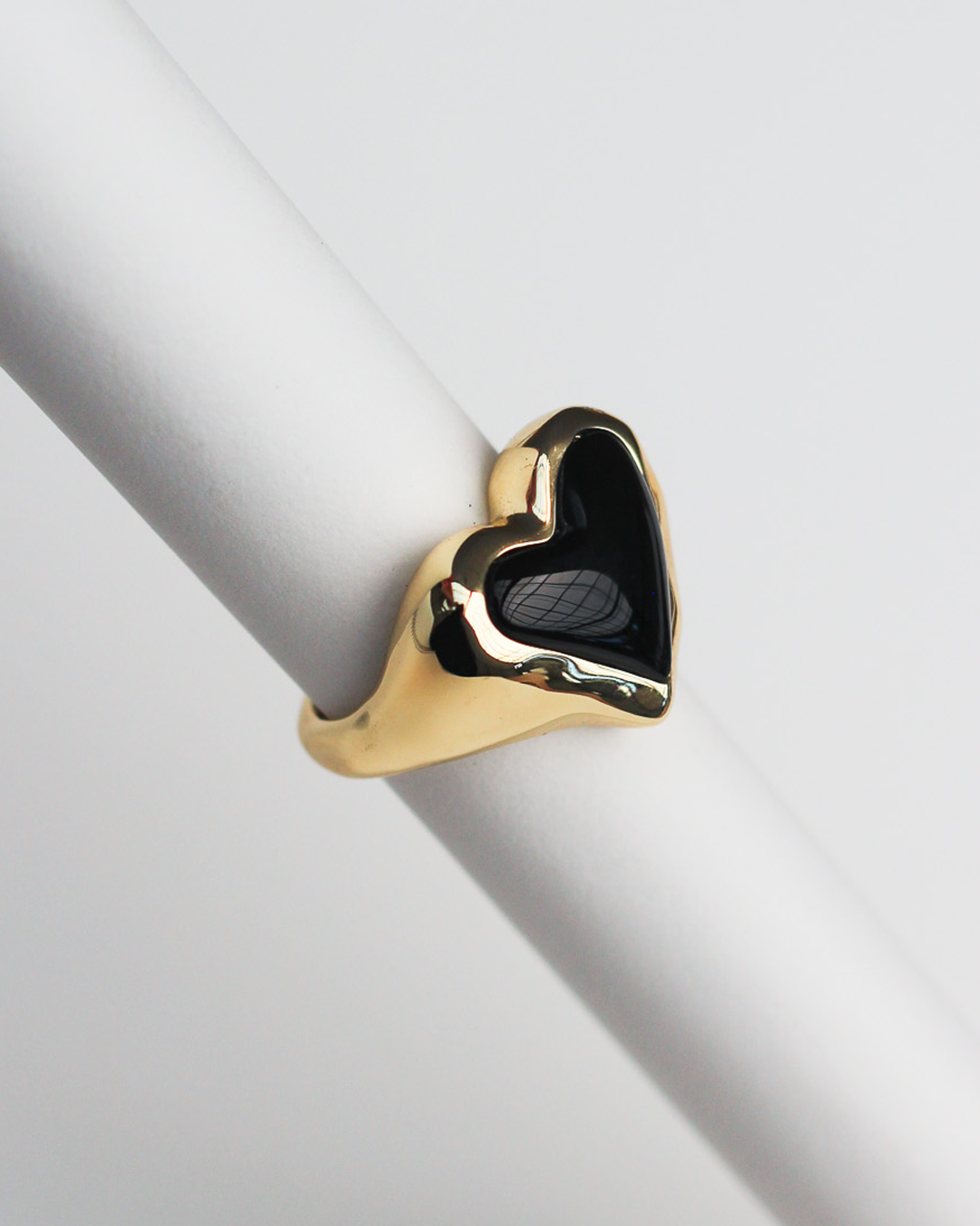 Whitney Heart Signet Ring