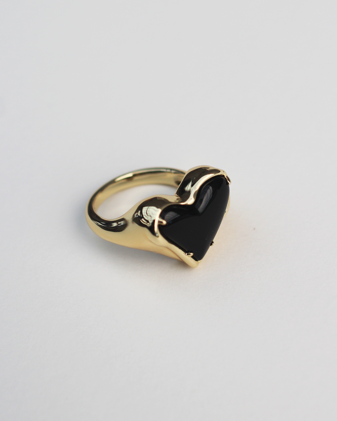 Whitney Heart Signet Ring